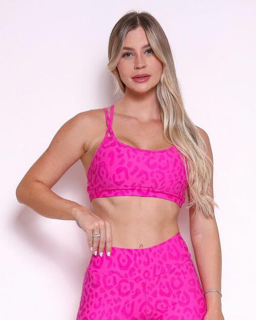 Top Lu New Onça Fit