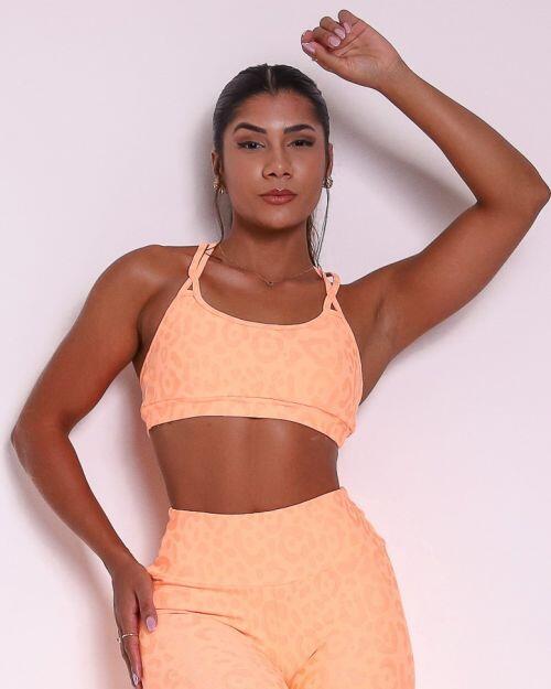 Top Lu New Onça Fit