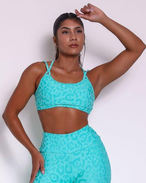 Top Lu New Onça Fit