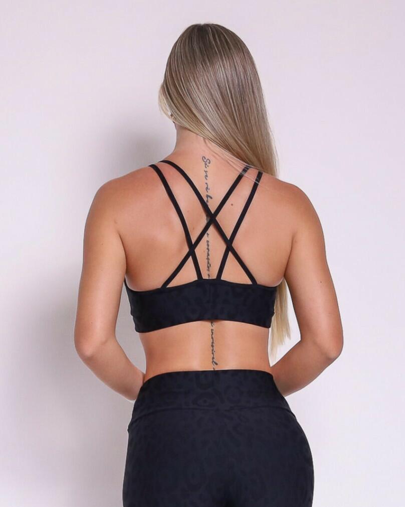 Top Lu New Onça Fit