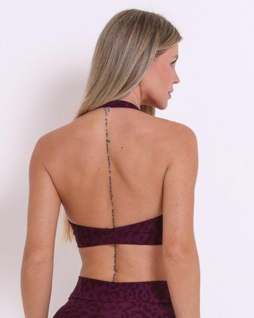 Top Jhully New Onça Fit