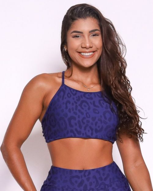 Top Paula New Onça Fit