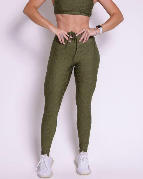 Calça Legging Empina New Onça Fit
