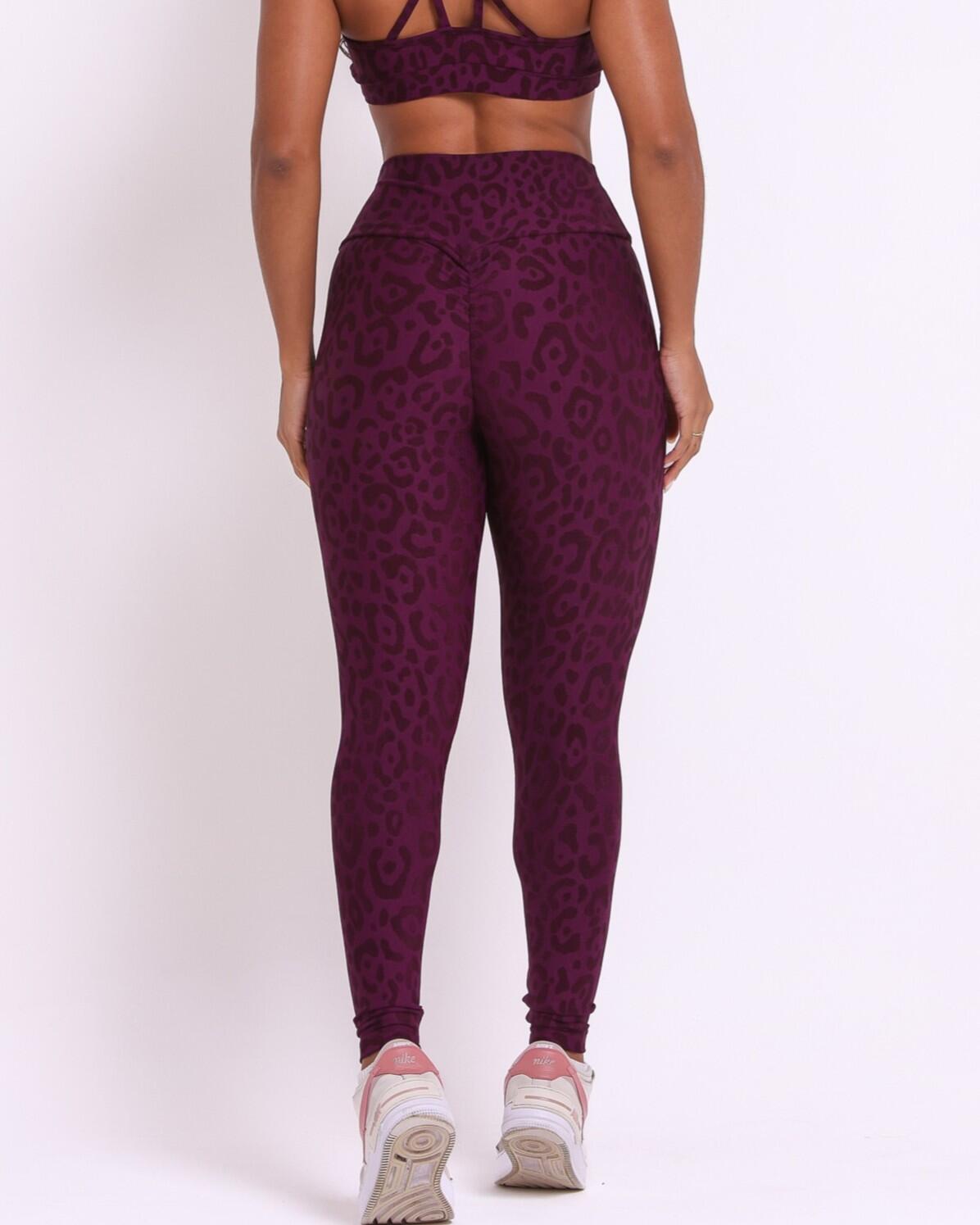 Calça Legging Empina New Onça Fit