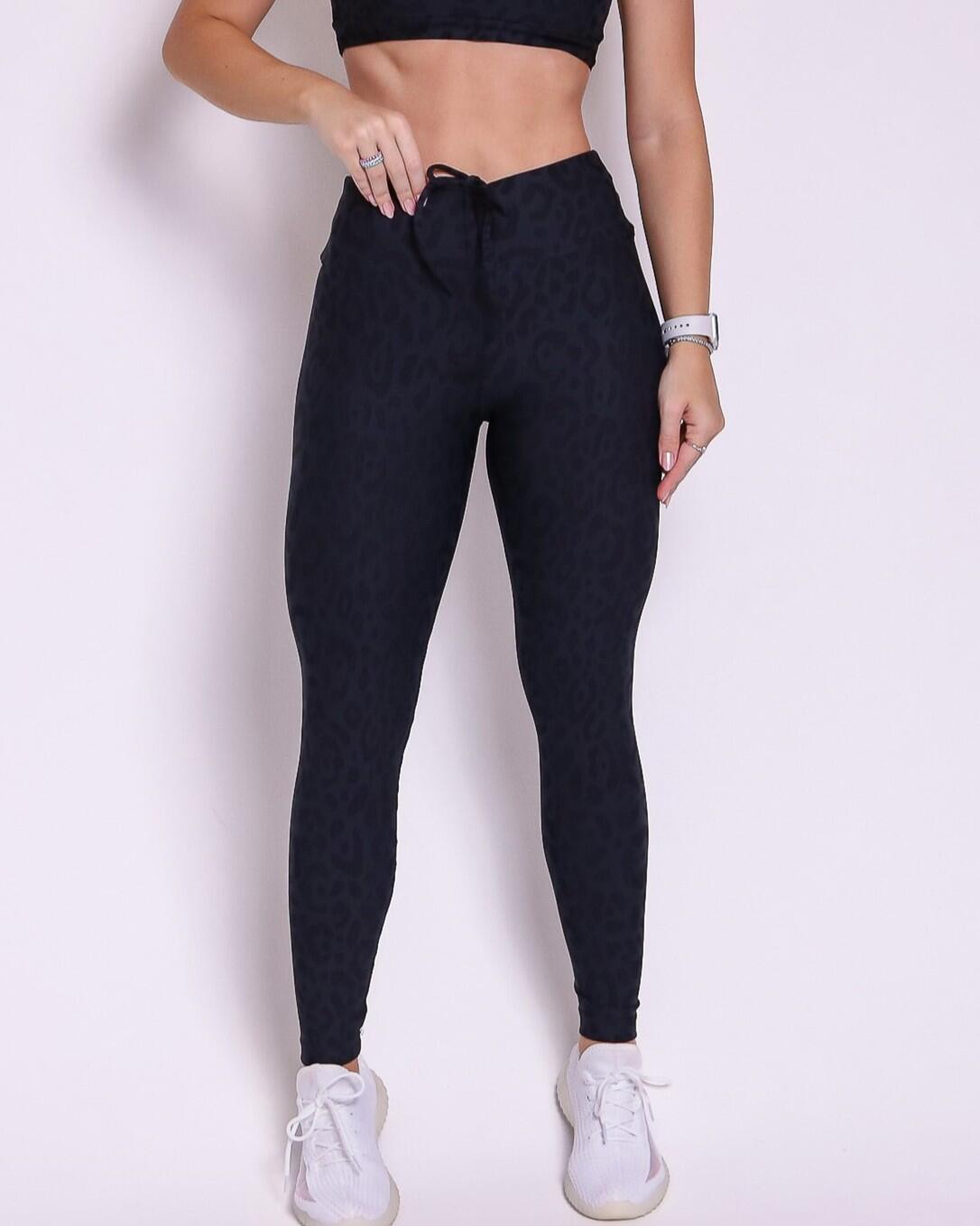 Calça Legging Empina New Onça Fit