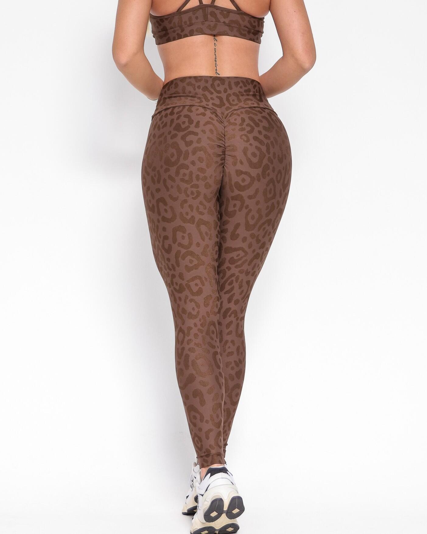 Calça Legging Empina New Onça Fit