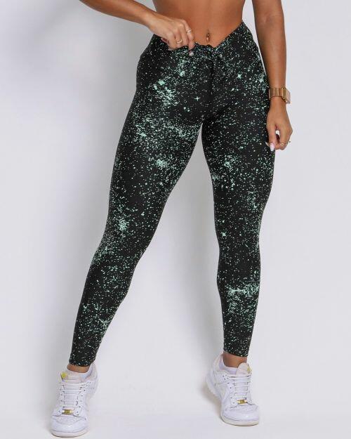 Calça Legging Empina Degradê Bolhas