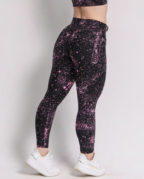 Calça Legging Empina Degradê Bolhas