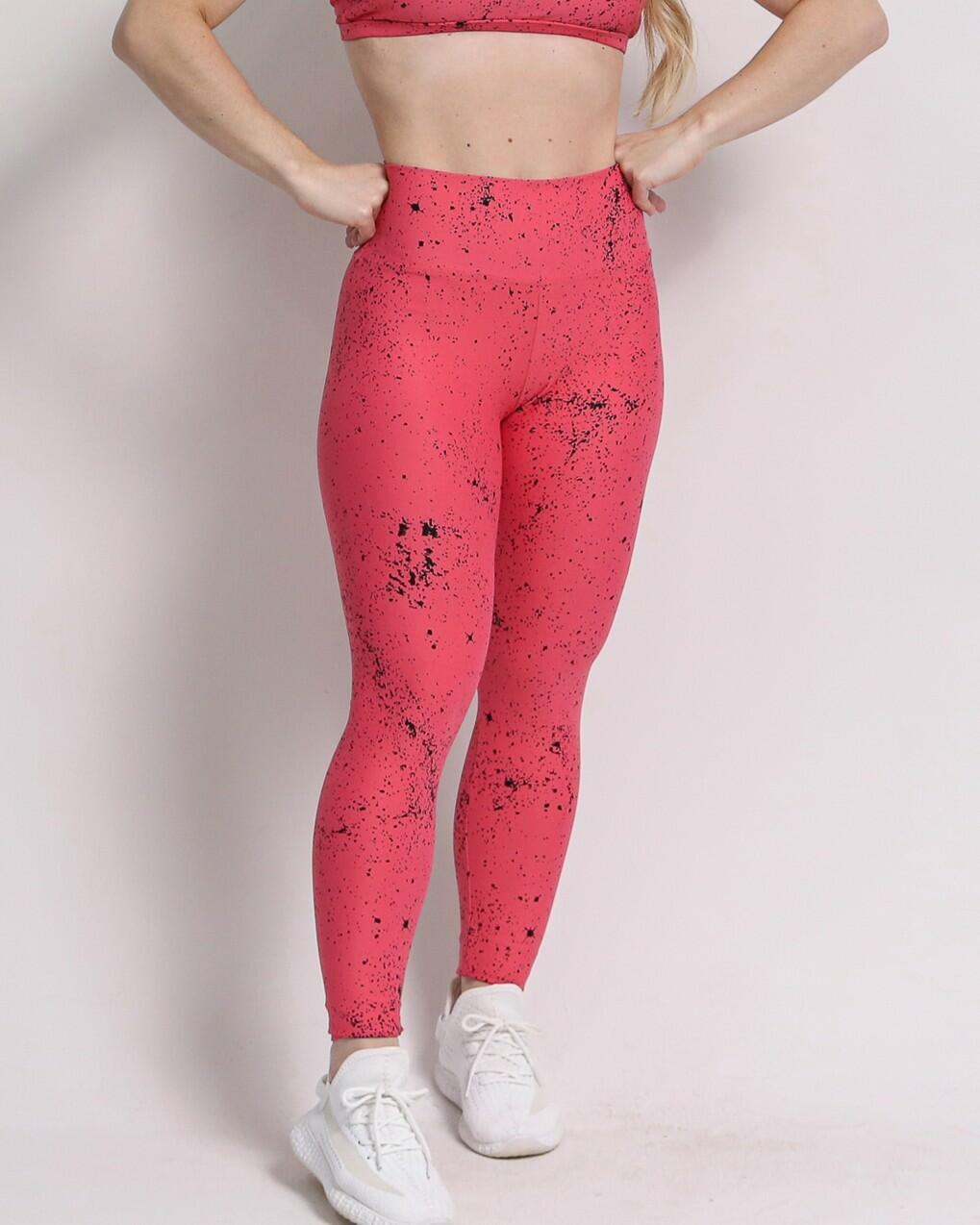 Calça Legging Básica Degradê Bolhas