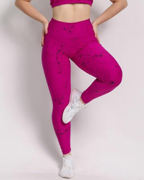 Calça Legging Básica Degradê Bolhas