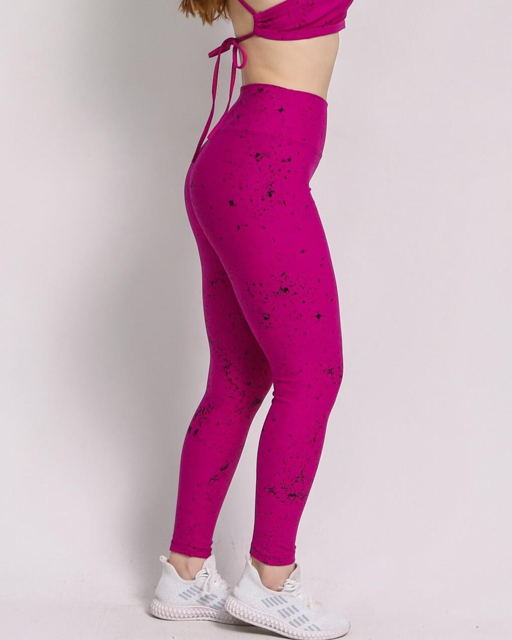Calça Legging Básica Degradê Bolhas