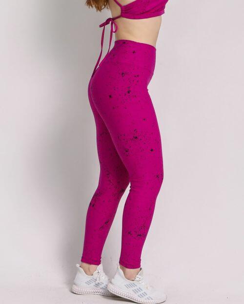 Calça Legging Básica Degradê Bolhas
