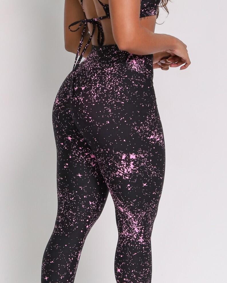 Calça Legging Básica Degradê Bolhas