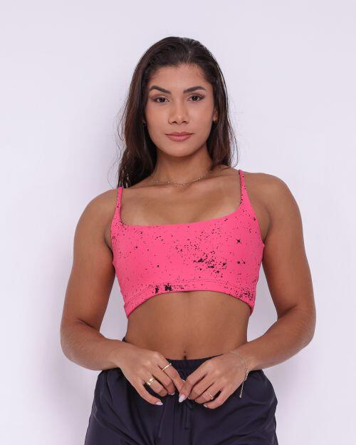 Top Bruna Degradê Bolhas