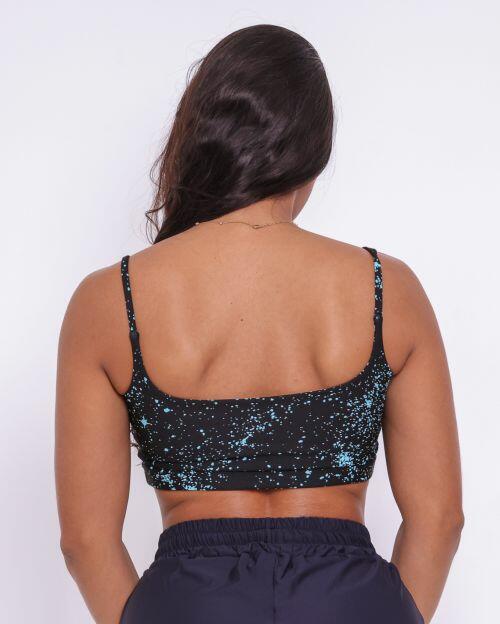 Top Bruna Degradê Bolhas