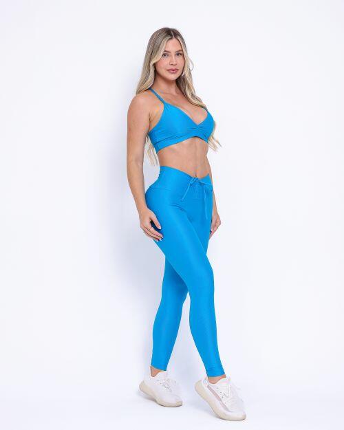 Conjunto Cal�a Legging Empina Compress�o + Top Vi