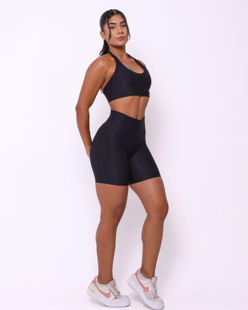 Conjunto Short Bermuda Compressão + Top Jhully