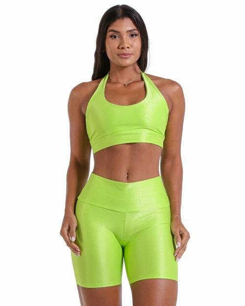 Conjunto Short Bermuda Compressão + Top Jhully