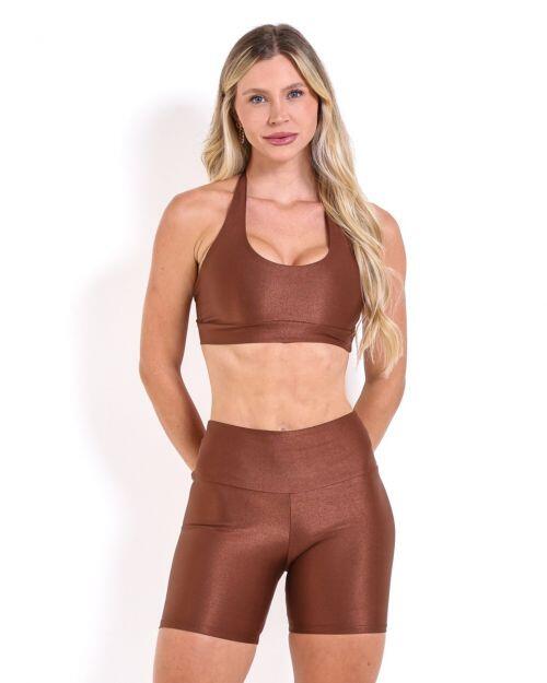 Conjunto Short Bermuda Compressão + Top Jhully