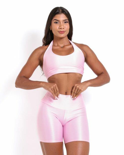 Conjunto Short Bermuda Compressão + Top Jhully