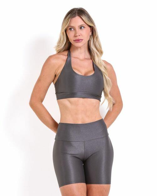 Conjunto Short Bermuda Compressão + Top Jhully