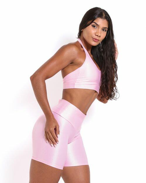 Conjunto Short Bermuda Compressão + Top Jhully