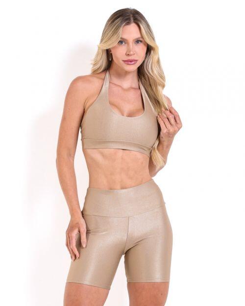 Conjunto Short Bermuda Compressão + Top Jhully