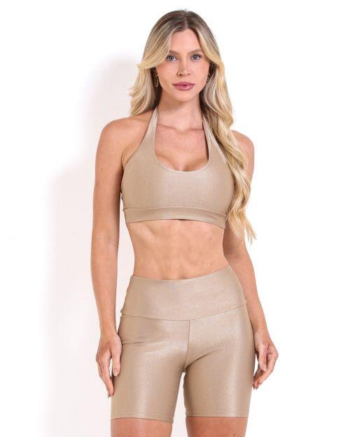 Conjunto Short Bermuda Compressão + Top Jhully