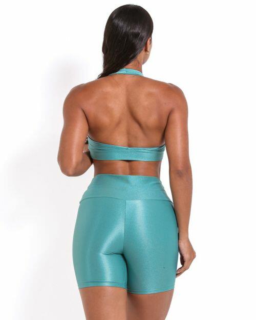 Conjunto Short Bermuda Compressão + Top Jhully