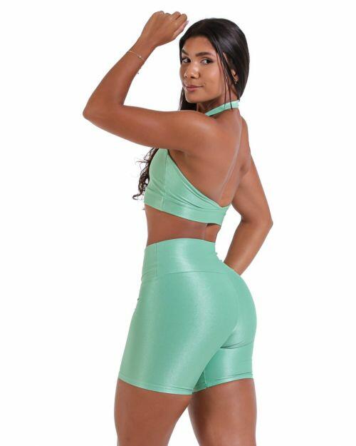 Conjunto Short Bermuda Compressão + Top Jhully