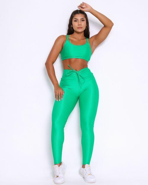 Conjunto Cal�a Legging Empina Compress�o + Top Lu
