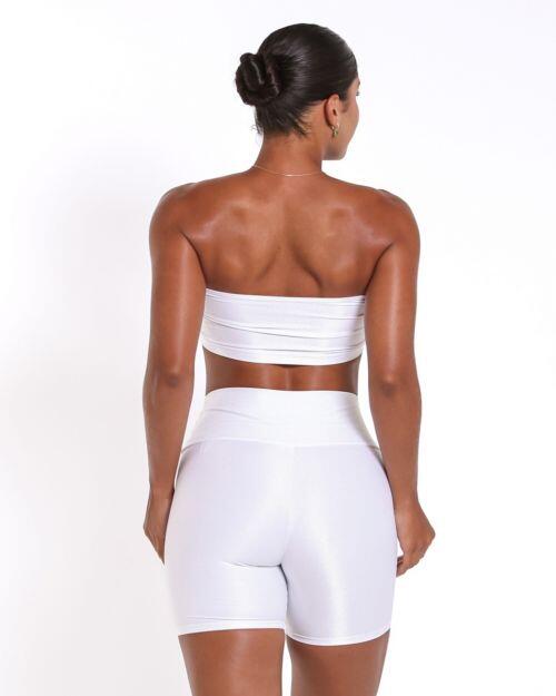 Conjunto Short Bermuda Compressão + Top Faixa