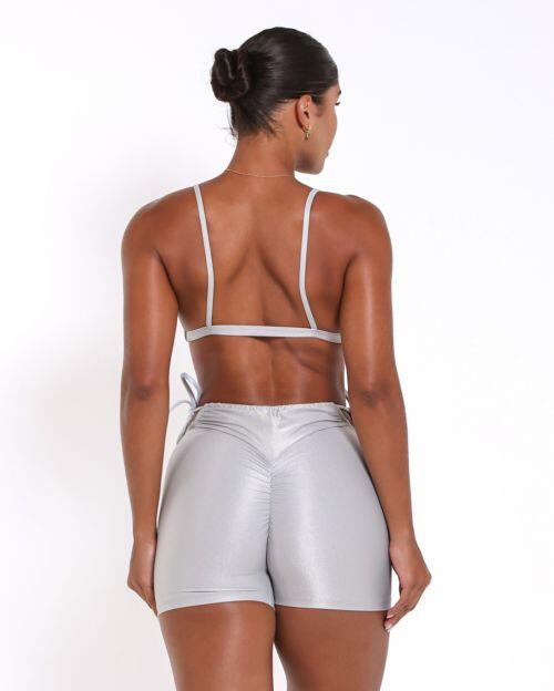 Conjunto Short Empina Ajuste Compressão + Top Rafa