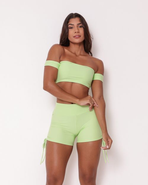 Conjunto Short Cross Light + Top Ciganinha
