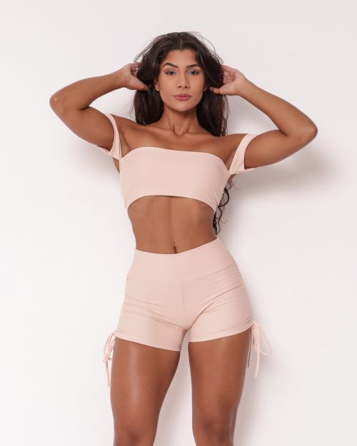 Conjunto Short Cross Light + Top Ciganinha