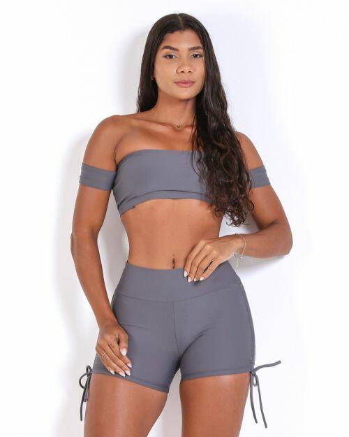 Conjunto Short Cross Light + Top Ciganinha