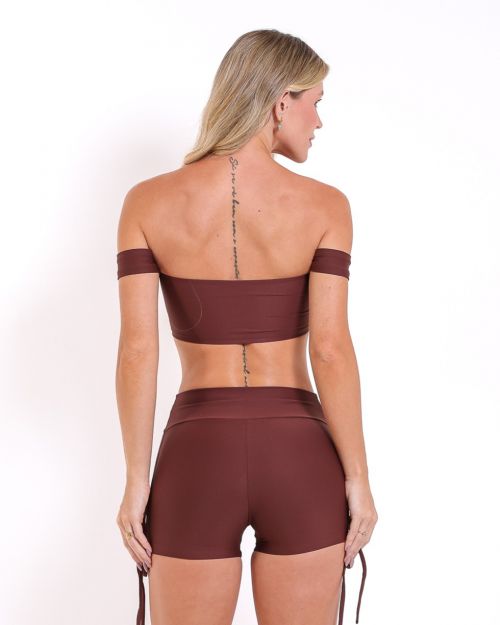 Conjunto Short Cross Light + Top Ciganinha