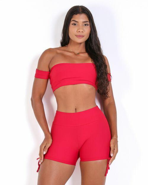 Conjunto Short Cross Light + Top Ciganinha