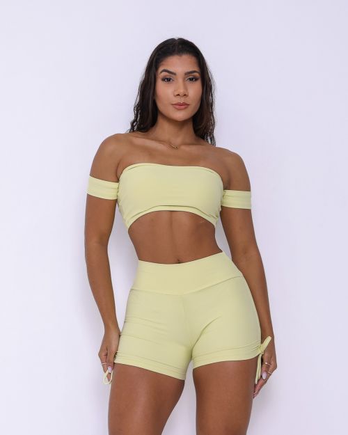 Conjunto Short Cross Light + Top Ciganinha