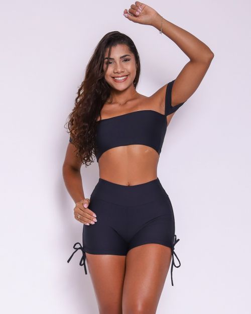 Conjunto Short Cross Light + Top Ciganinha