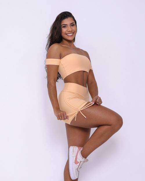 Conjunto Short Cross Light + Top Ciganinha