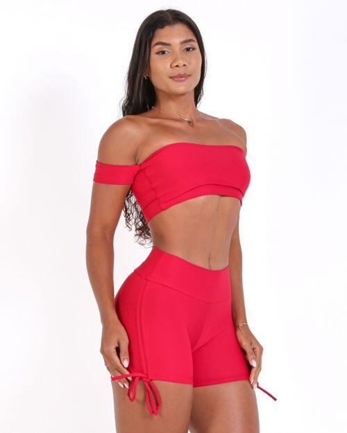 Conjunto Short Cross Light + Top Ciganinha