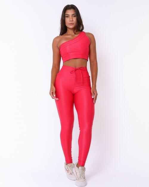 Conjunto Calça Legging Empina Compressão + Top Paloma