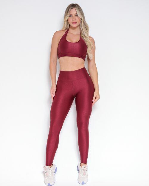 Conjunto Calça Empina Slim Compressão + Top Jhully