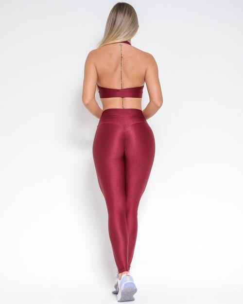 Conjunto Calça Empina Slim Compressão + Top Jhully