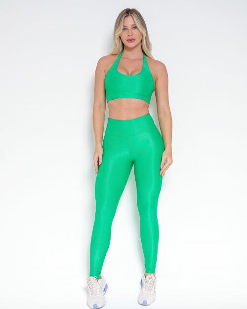 Conjunto Calça Empina Slim Compressão + Top Jhully