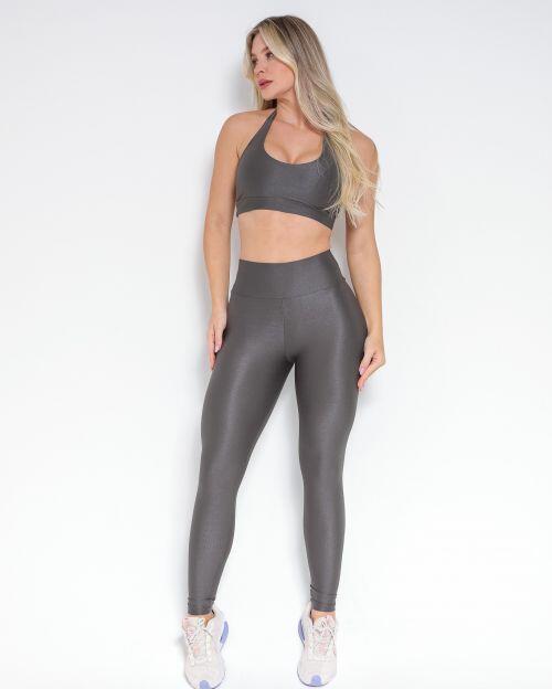 Conjunto Calça Empina Slim Compressão + Top Jhully