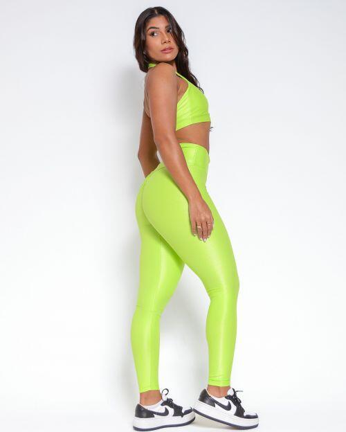 Conjunto Calça Empina Slim Compressão + Top Jhully