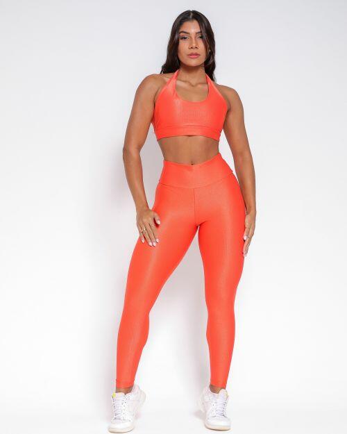 Conjunto Calça Empina Slim Compressão + Top Jhully