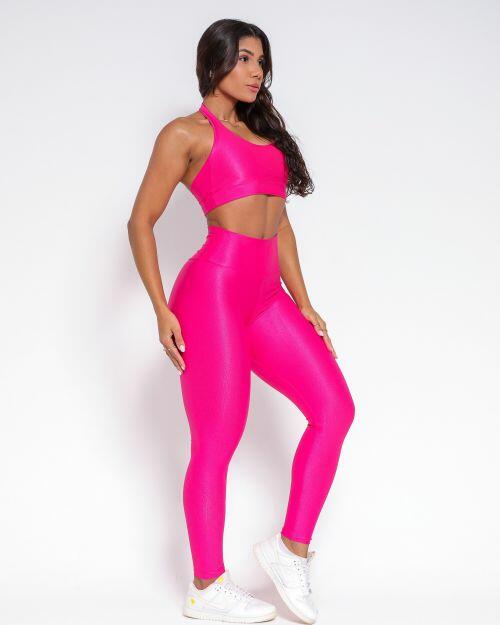 Conjunto Calça Empina Slim Compressão + Top Jhully